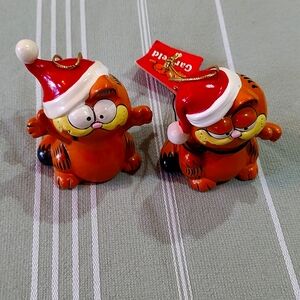 Garfield ornaments vintage 1978, 1981